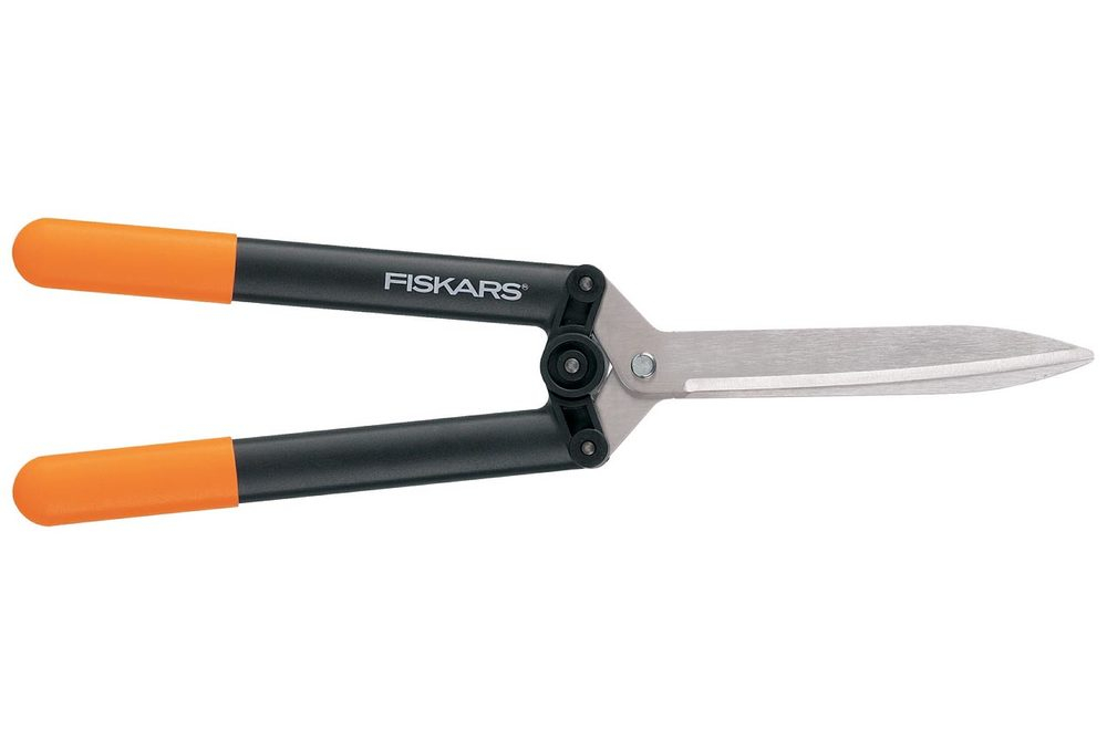 Ножницы Fiskars для подрезания живой изгороди с рычажным приводом