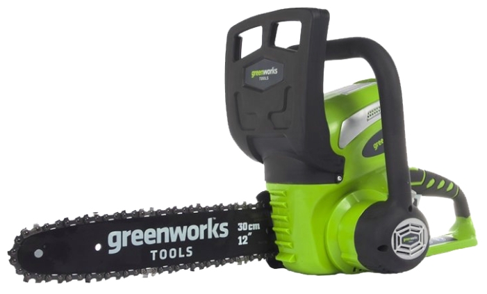 Цепная пила аккумуляторная Greenworks G40CS30, 40V, 30 см